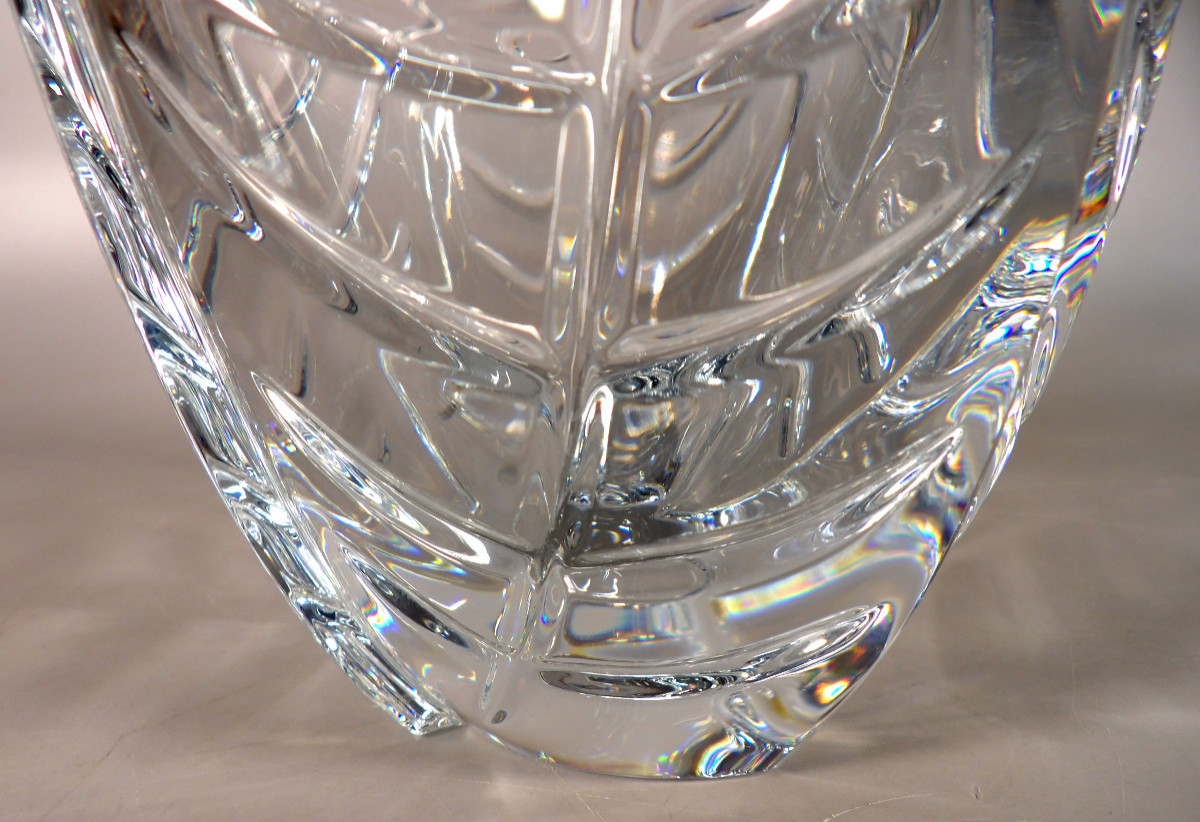 Large Crystal Vase -photo-3