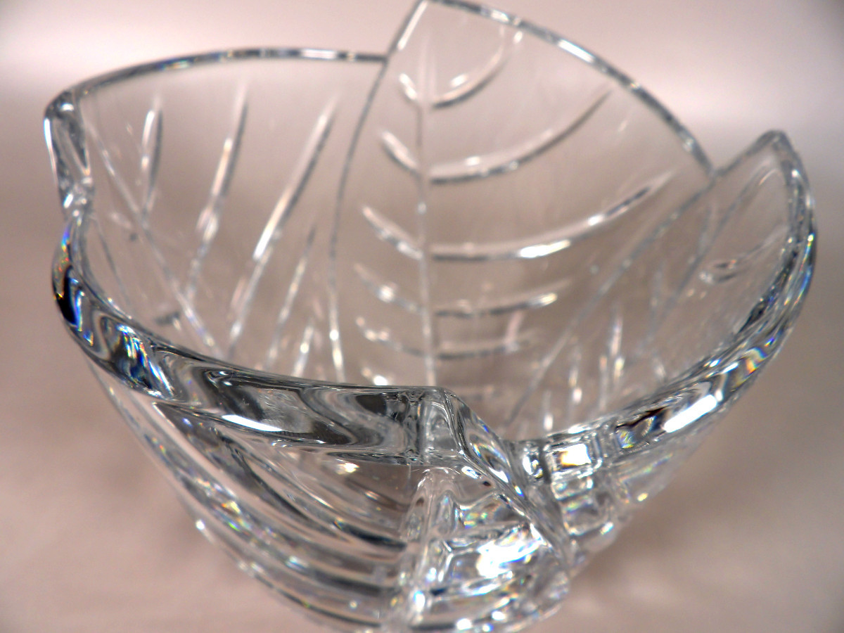 Large Crystal Vase -photo-4