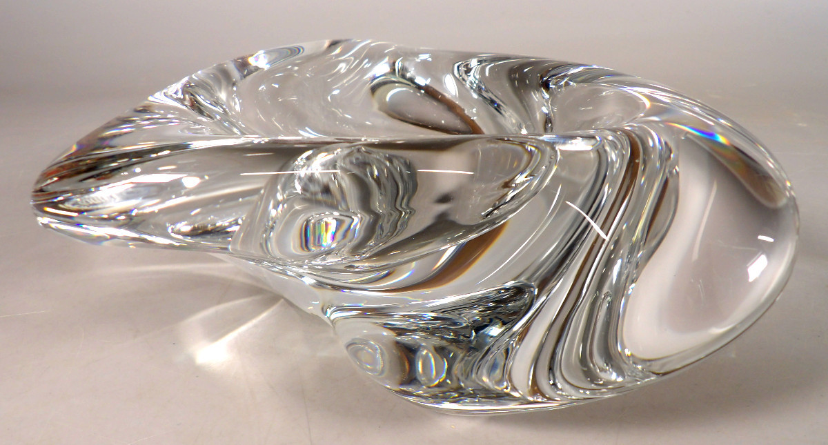 Grand Cendrier / Vide-poche en Cristal par ST LOUIS-photo-2