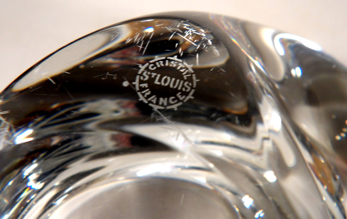 Grand Cendrier / Vide-poche en Cristal par ST LOUIS-photo-3