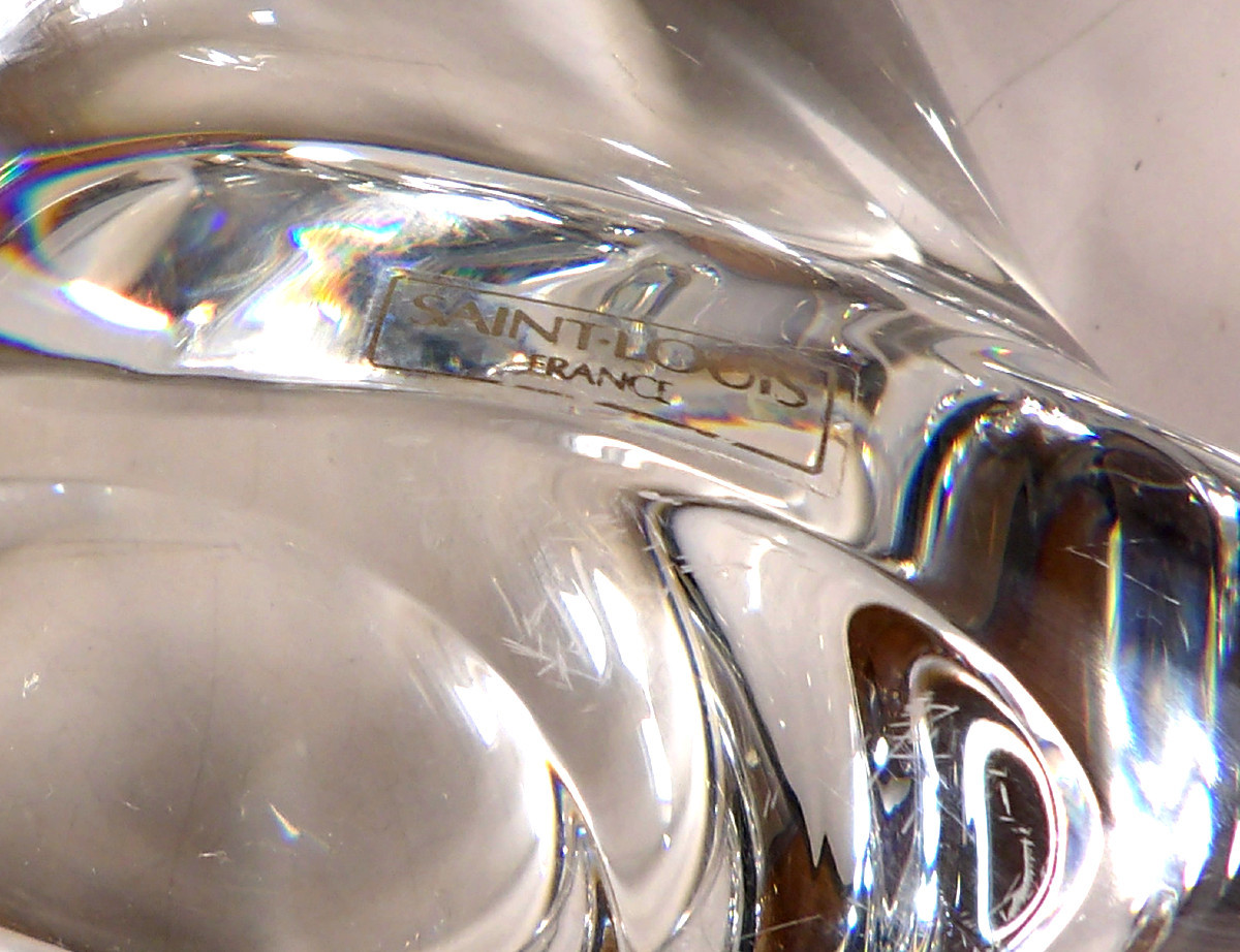 Grand Cendrier / Vide-poche en Cristal par ST LOUIS-photo-4