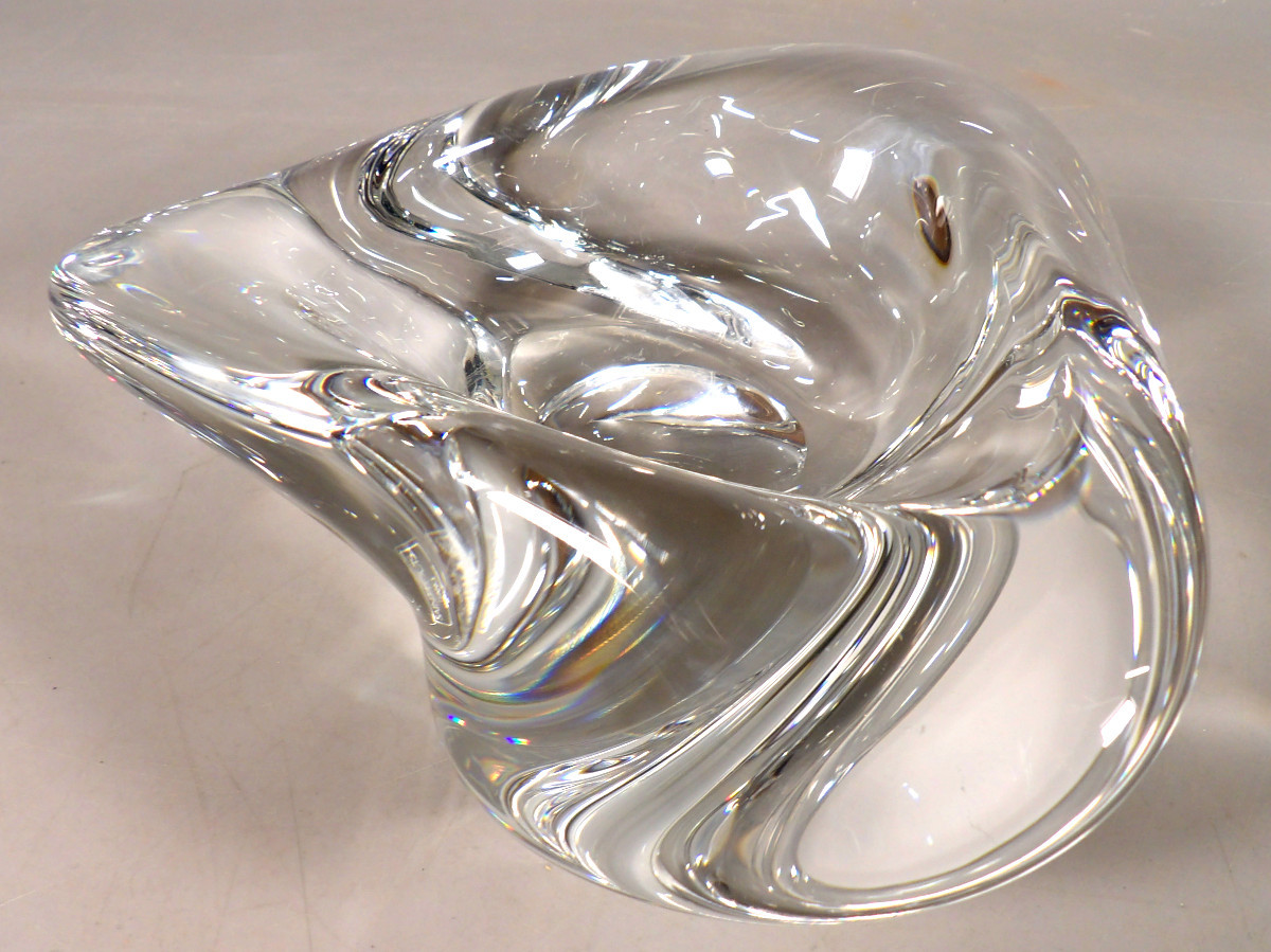 Grand Cendrier / Vide-poche en Cristal par ST LOUIS-photo-1