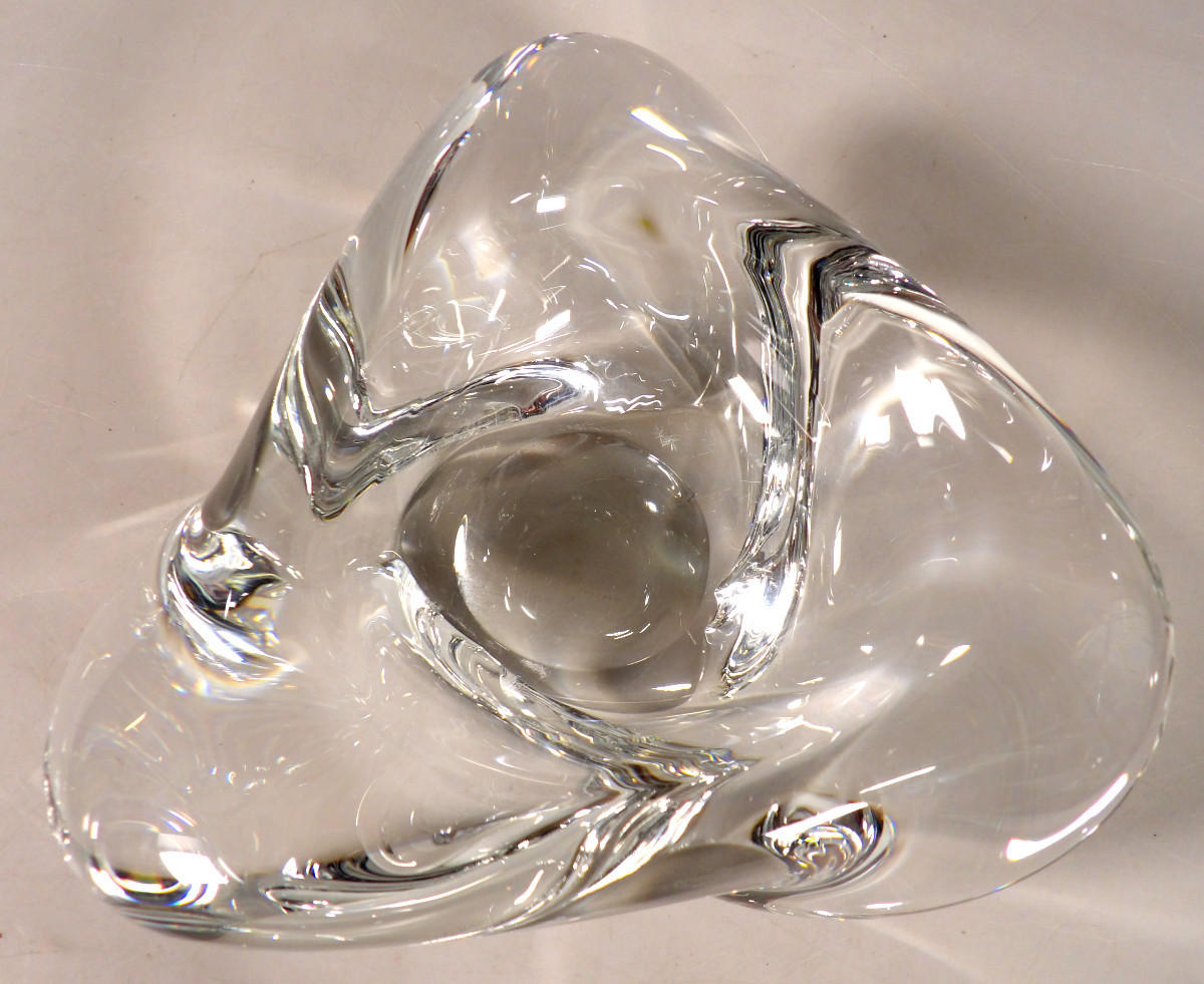 Grand Cendrier / Vide-poche en Cristal par ST LOUIS-photo-3
