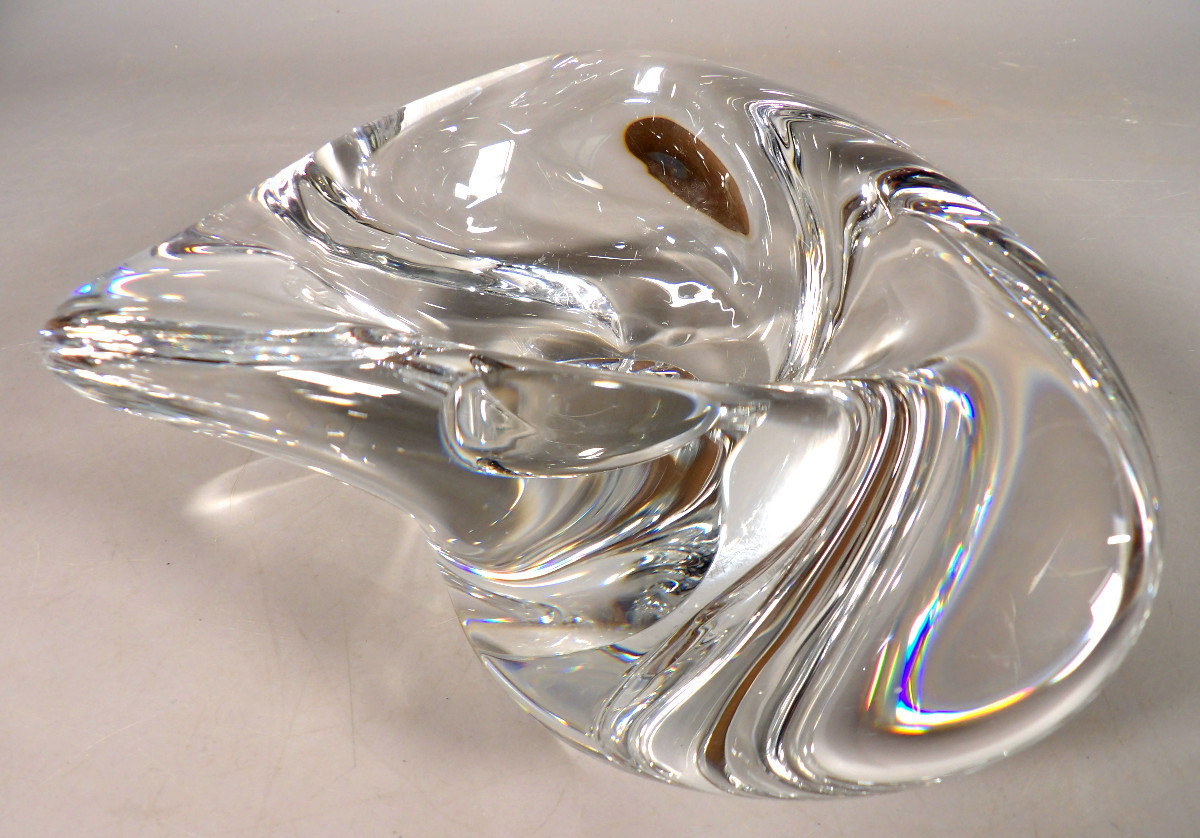 Grand Cendrier / Vide-poche en Cristal par ST LOUIS-photo-4
