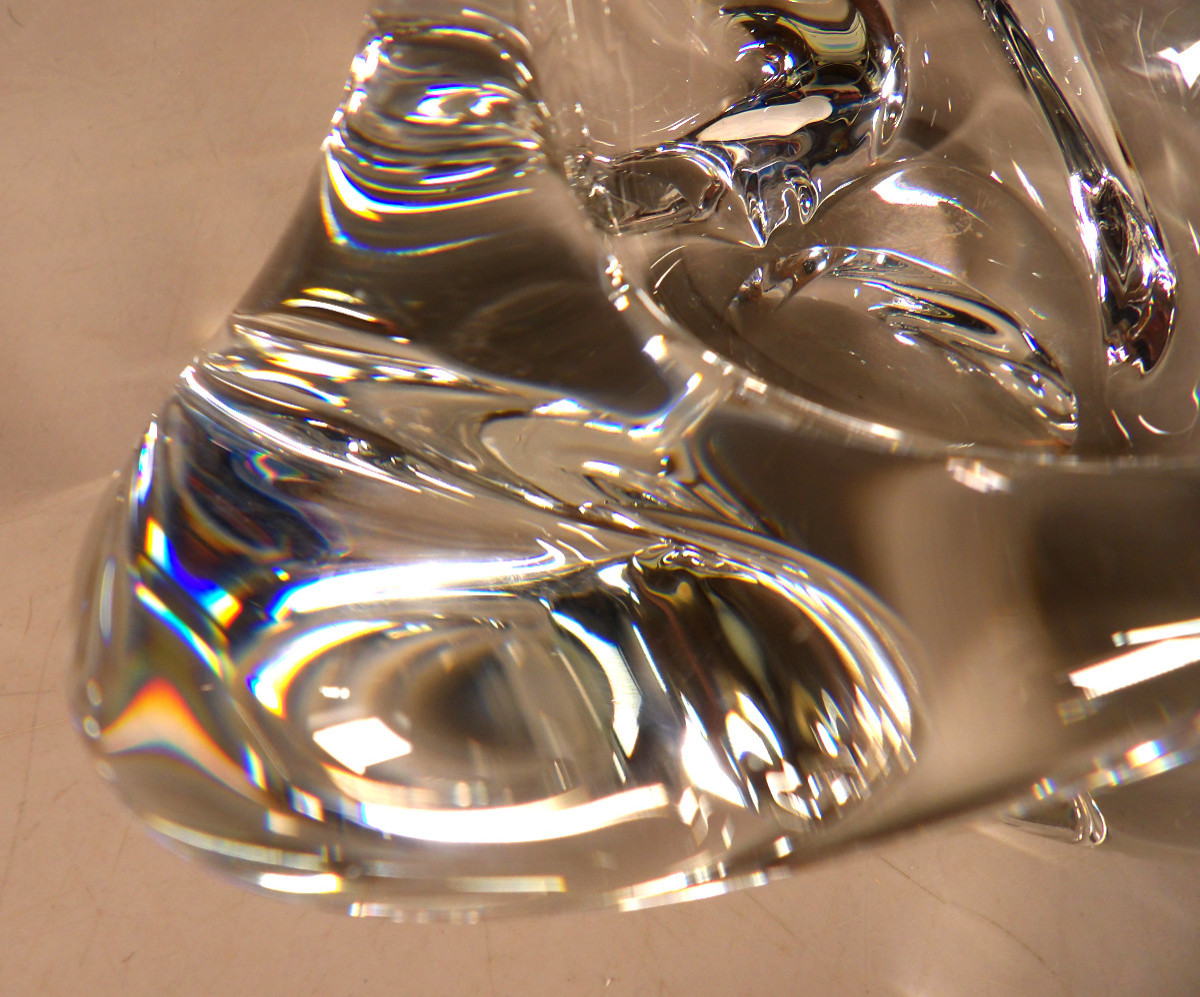 Grand Cendrier / Vide-poche en Cristal par ST LOUIS-photo-7