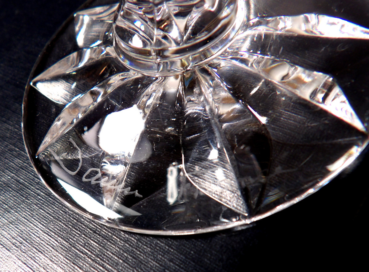 6 Crystal Champagne Flutes Model -photo-4
