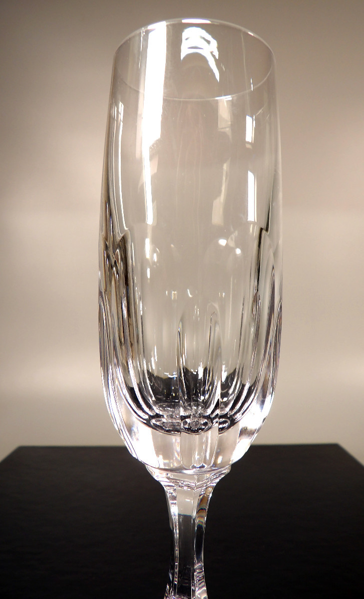 6 Crystal Champagne Flutes Model -photo-7