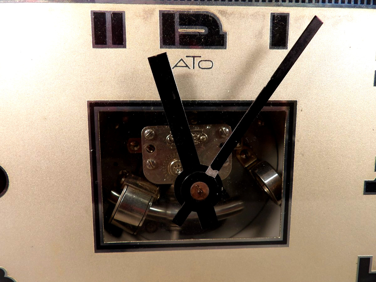 Art Deco-style Ato Electric Clock - By Léon Hatot - 1930-photo-4
