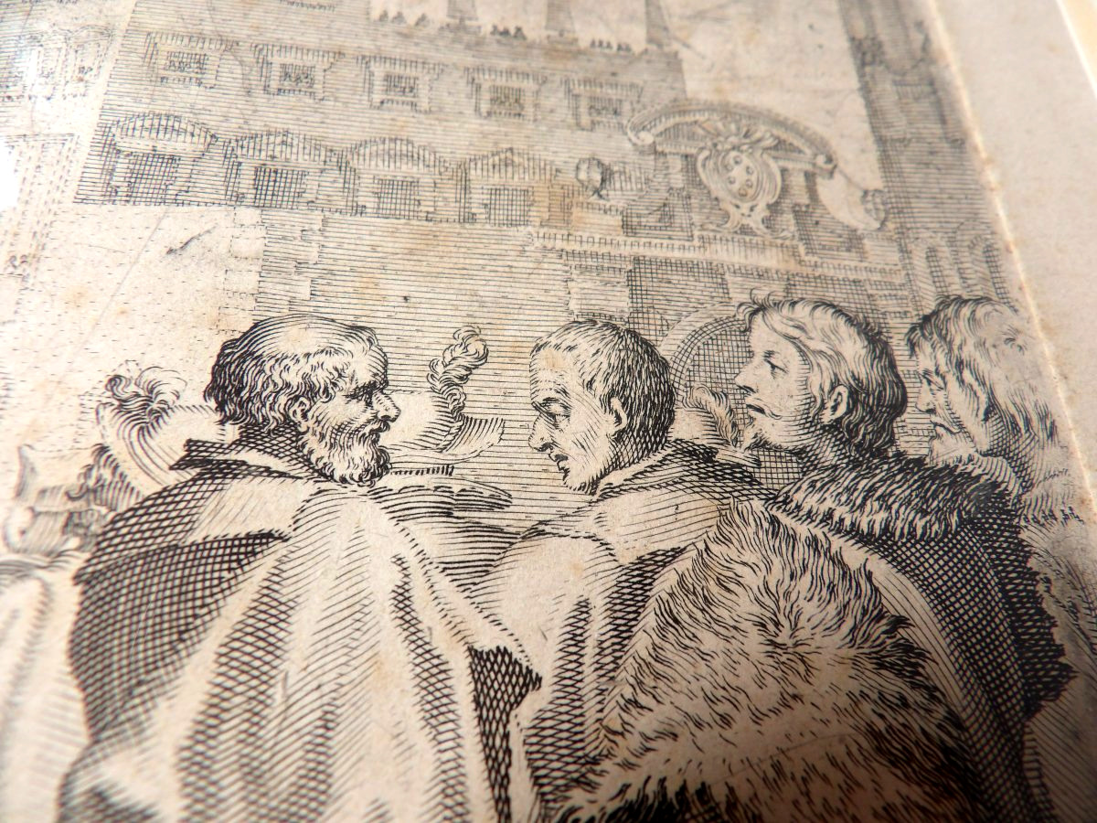Reproduction d'une Gravure de Jacques CALLOT - "La Grande Duchesse Marie des Jeunes Filles"-photo-4