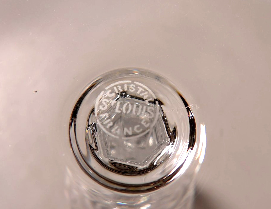 Suite de 10 Verres à Eau en Cristal - Modèle "Chantilly" par ST LOUIS-photo-4