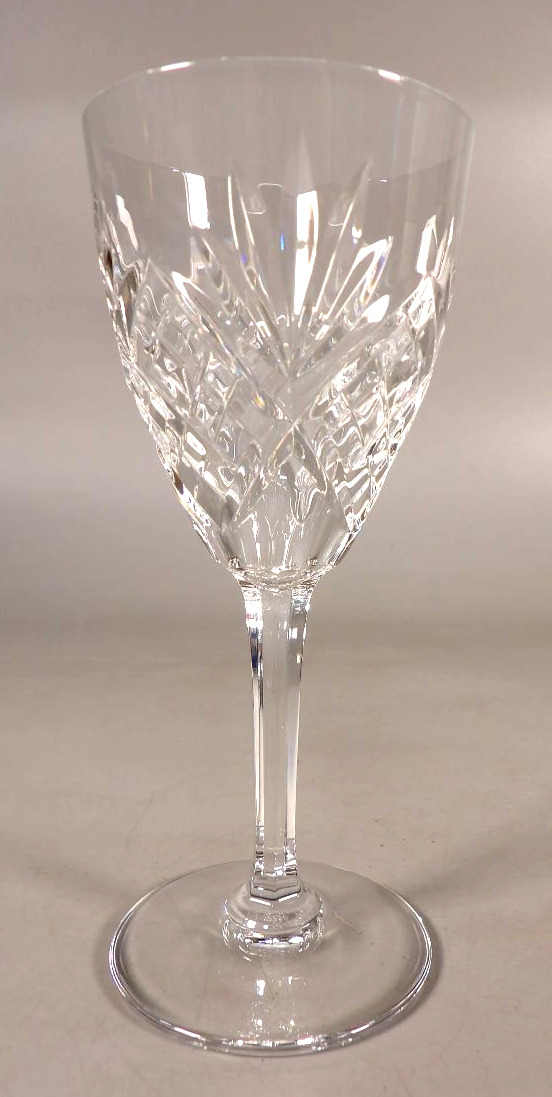 Suite de 10 Verres à Eau en Cristal - Modèle "Chantilly" par ST LOUIS-photo-2