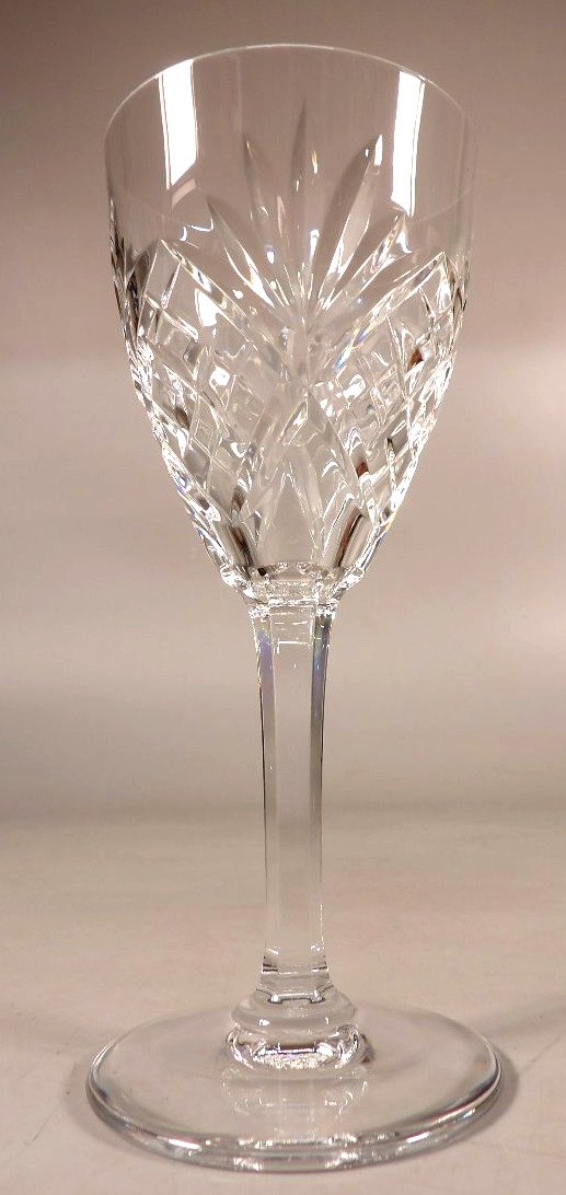 Suite de 10 Verres à Eau en Cristal - Modèle "Chantilly" par ST LOUIS-photo-6