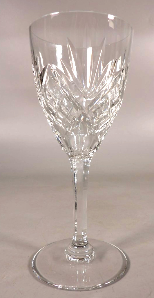 Set Of 10 Crystal Water Glasses - "chantilly" Model By St Louis-photo-4