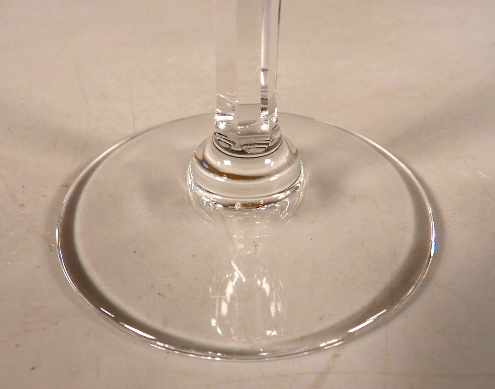 Set Of 10 Crystal Water Glasses - "chantilly" Model By St Louis-photo-3