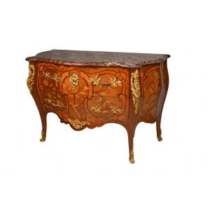 Louis XV Commode Signed Latz 