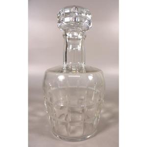 Crystal Decanter By Baccarat - "marignane" Model