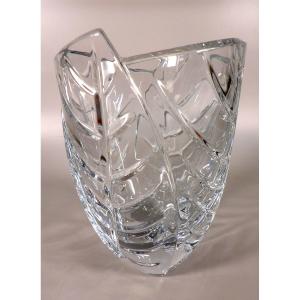 Grand Vase en Cristal "Menthe" - Par Thomas BASTIDE pour BACCARAT France