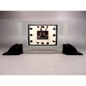 Art Deco-style Ato Electric Clock - By Léon Hatot - 1930
