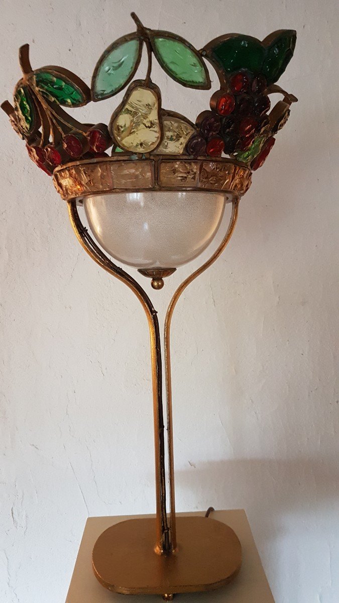 Lampe De Table Longobard  -  Année  70