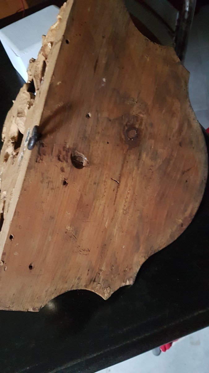 Console d'Applique En Bois Sculpté Et Doré  Louis XV-photo-6