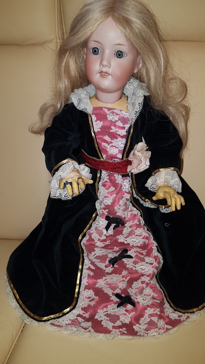 Armand Marseille Porcelain Head Doll