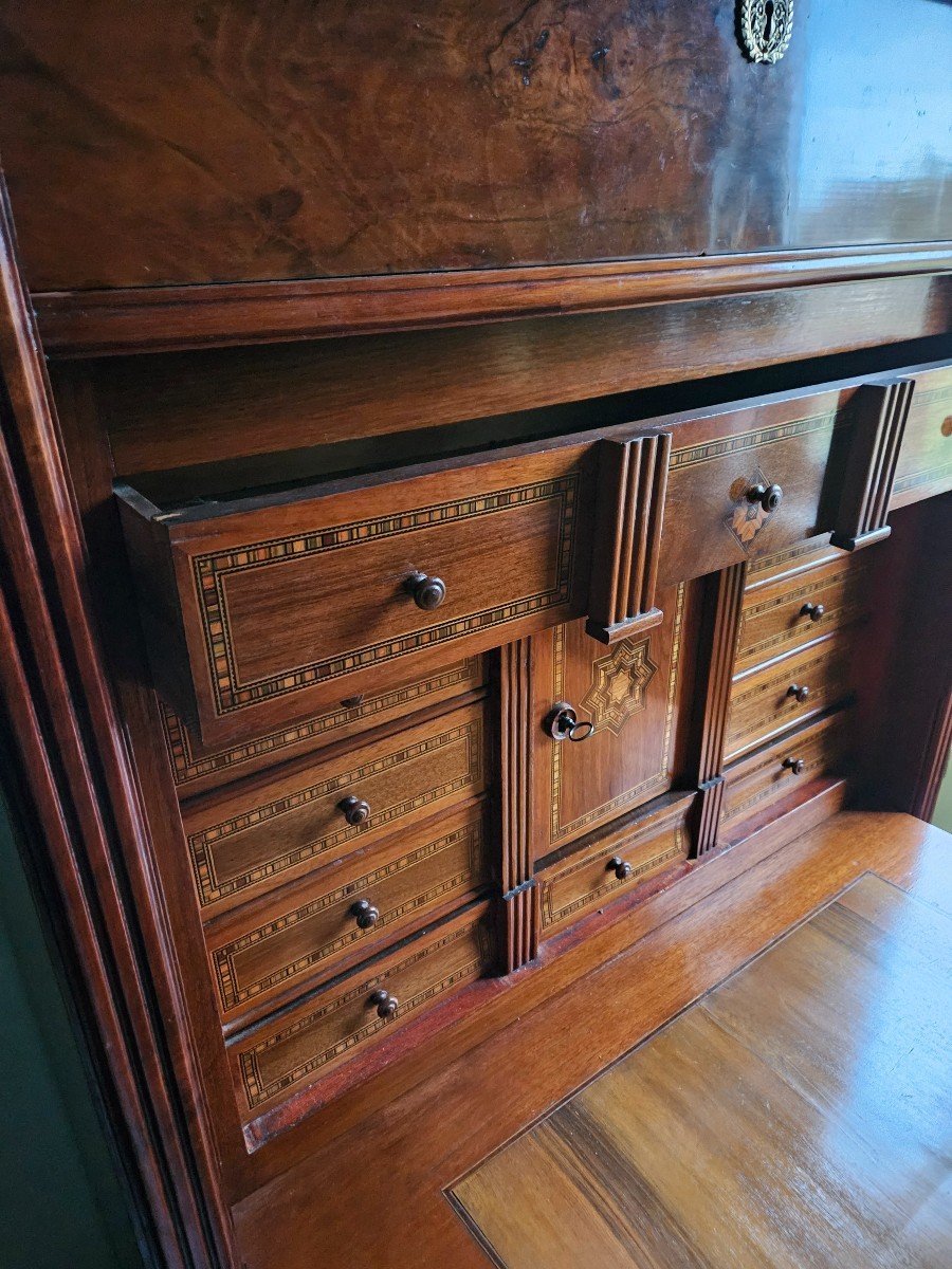 Biedermeier Secretary - Early 19th Century-photo-5