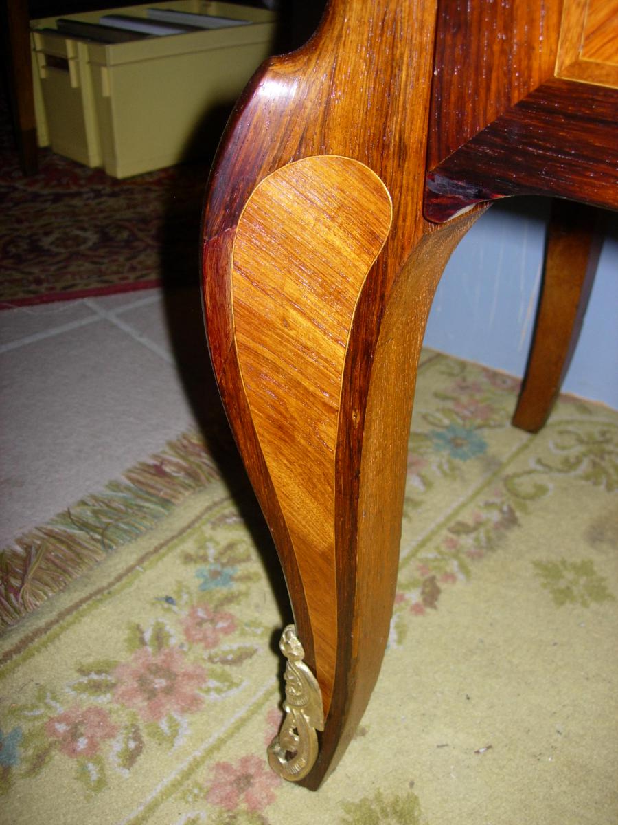 Commode Sauteuse époque 18ème Transition Louis XV-louis XVI -photo-3