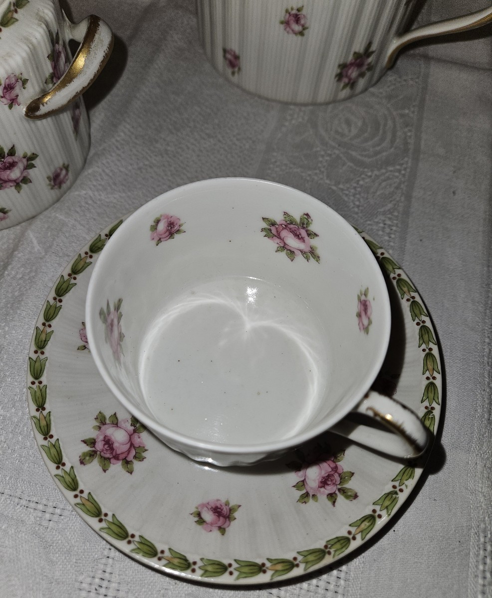 Limoges Porcelain Tête à Tête Service - Théodore  Haviland - -photo-2