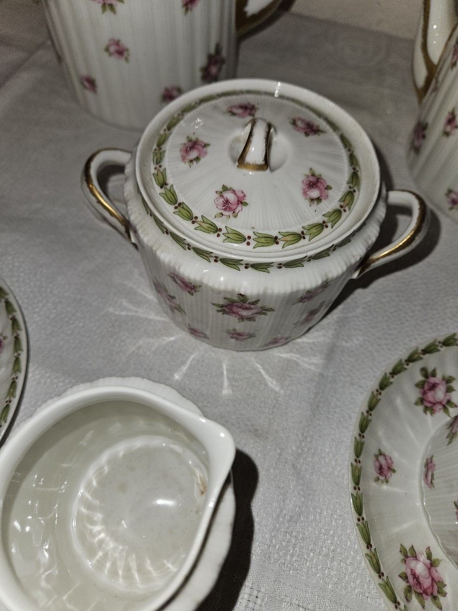 Limoges Porcelain Tête à Tête Service - Théodore  Haviland - -photo-4