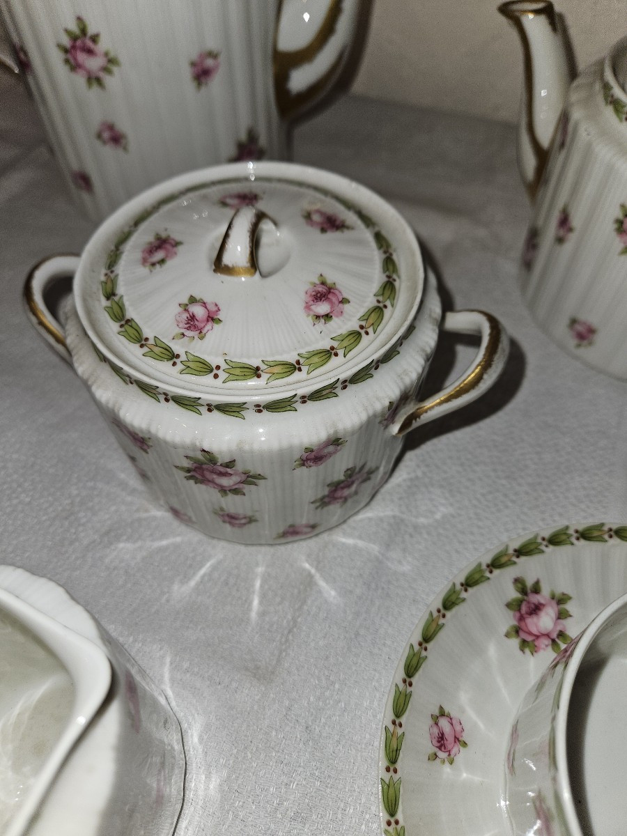 Limoges Porcelain Tête à Tête Service - Théodore  Haviland - -photo-5