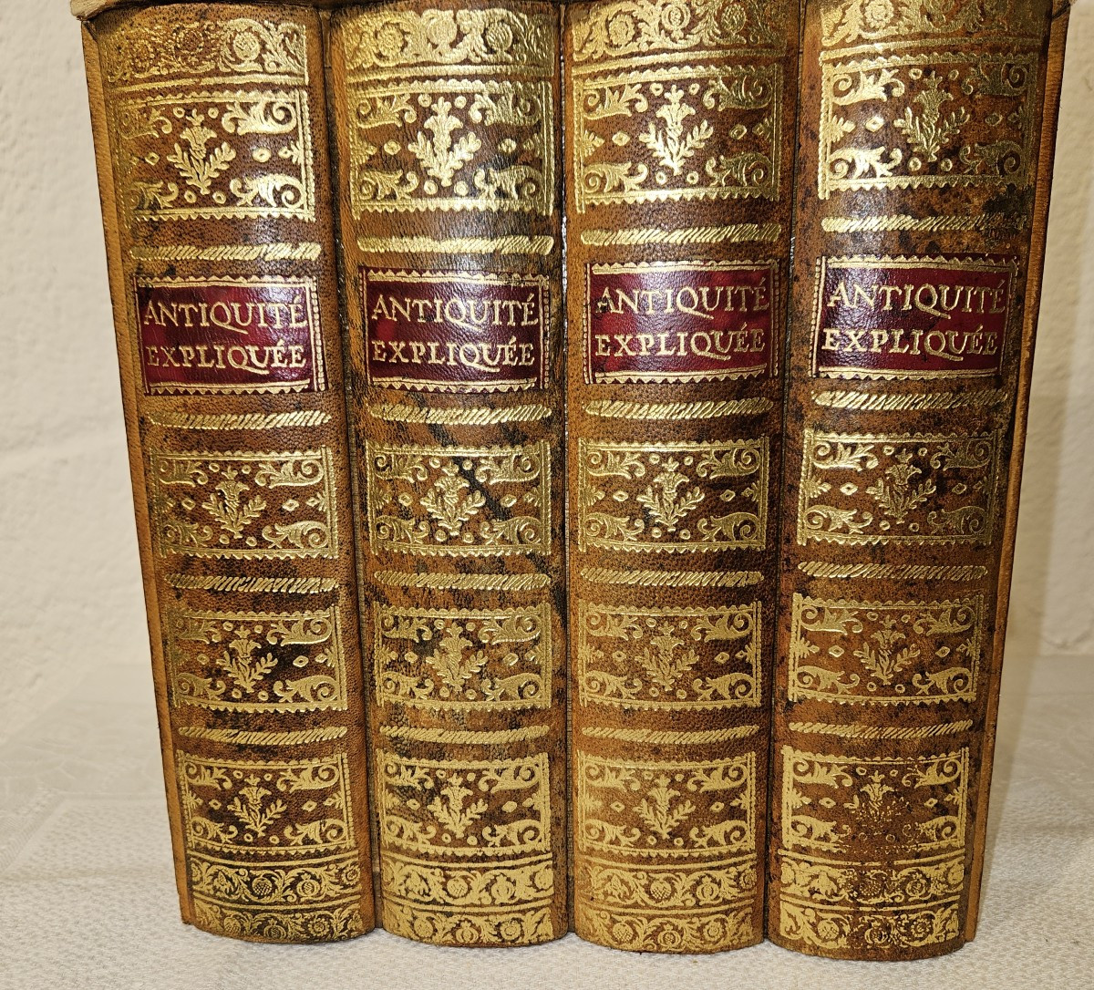 Coffret cave à boissons Tantalus  faux livres  - époque début 20ème --photo-8