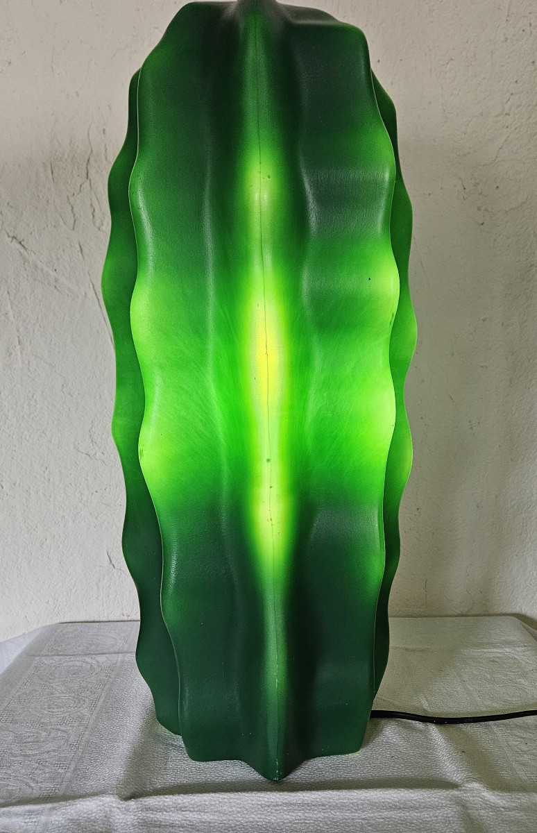 Sucu Cactus Lamp - Post Moderne - By Art Novo For Elmar Flototto 1980 - 1989 .-photo-2