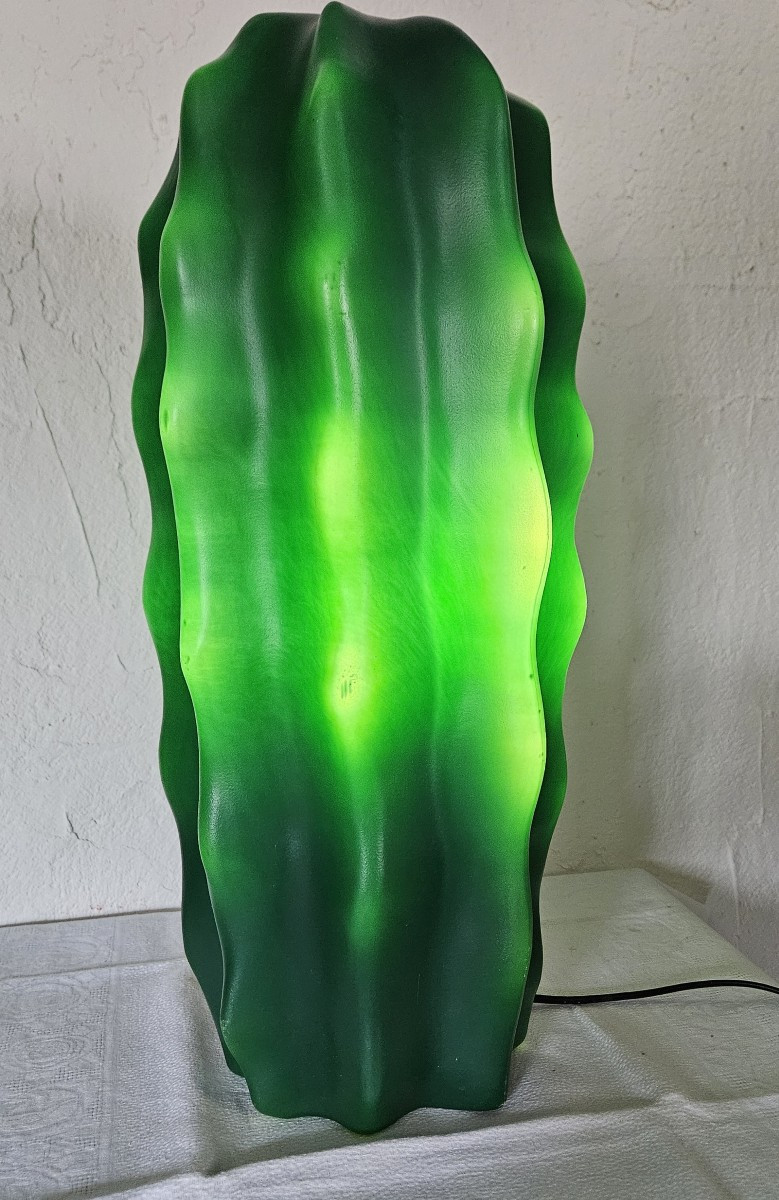 Sucu Cactus Lamp - Post Moderne - By Art Novo For Elmar Flototto 1980 - 1989 .-photo-3