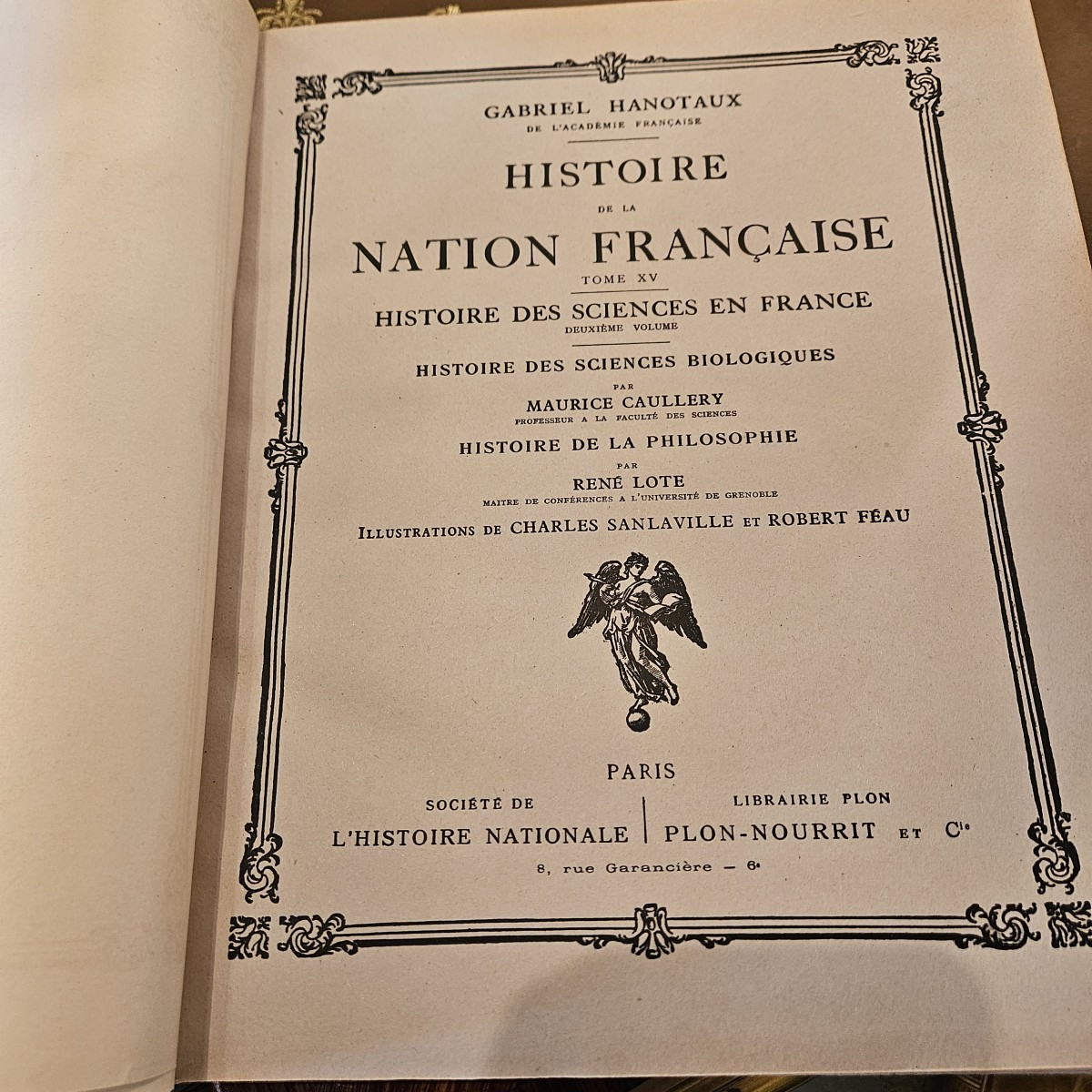 History Of The French Nation By Gabriel Hanotaux - Complete 15 Volumes - 1920 --photo-3