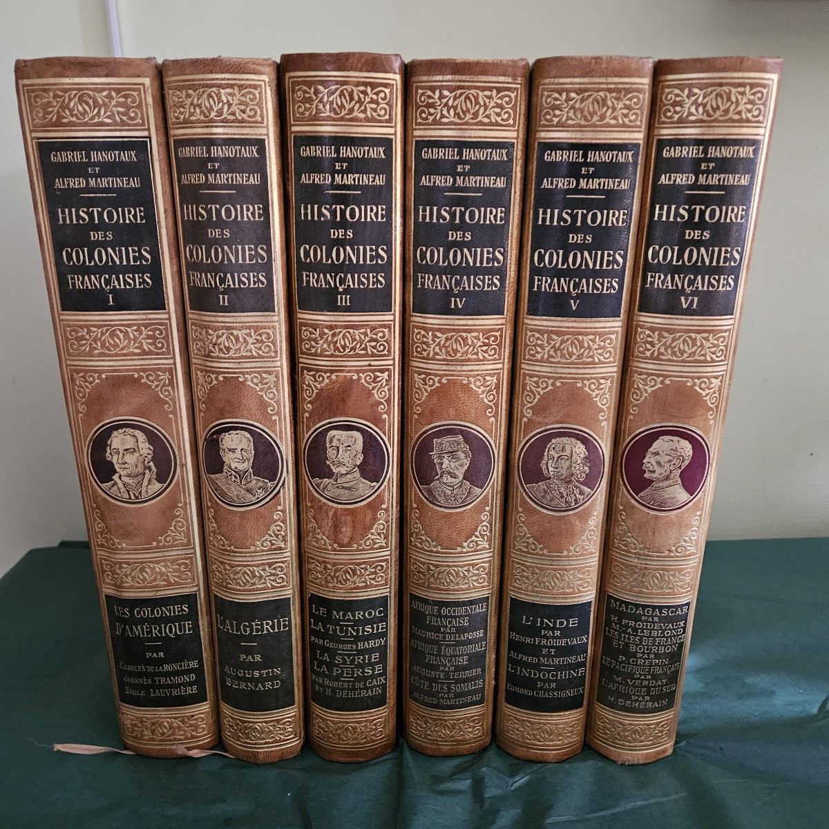 History Of The French Colonies In 6 Volumes By Gabriel Hanotaux