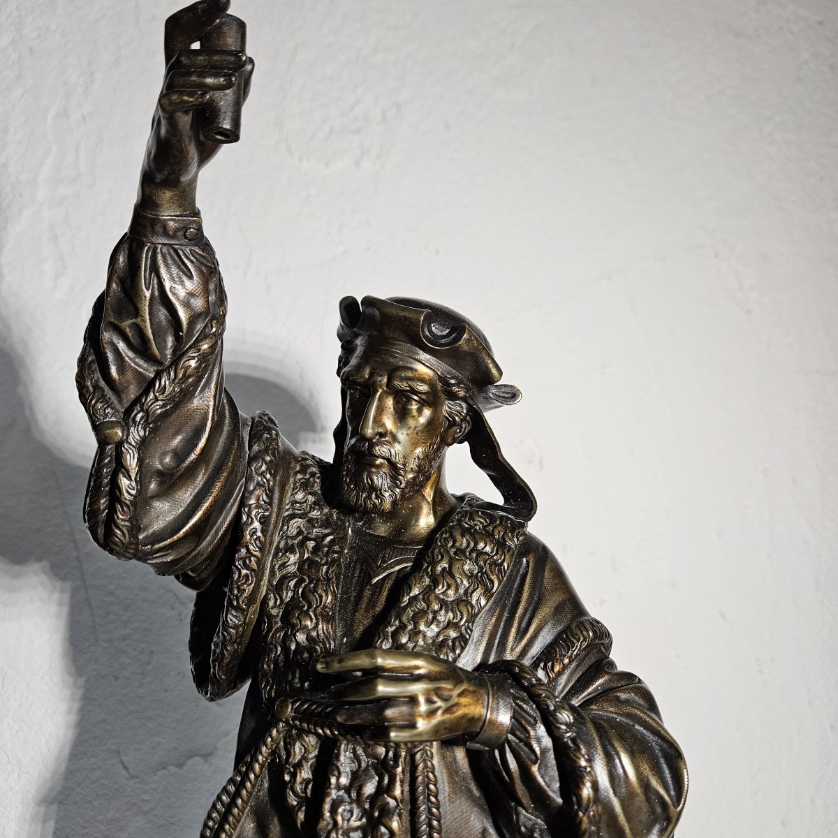 Bronze  de  Désiré  Pierre  Louis MARIE  né à ANISY (Calvados) en 1761 --photo-2