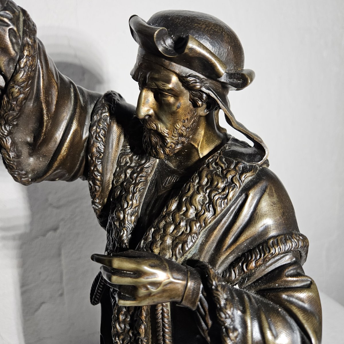 Bronze  de  Désiré  Pierre  Louis MARIE  né à ANISY (Calvados) en 1761 --photo-2