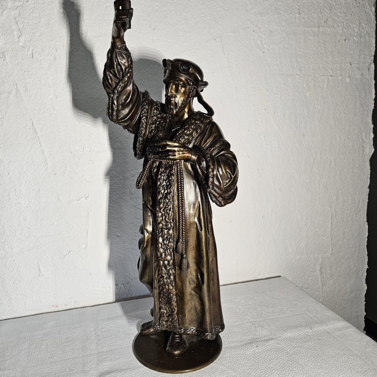 Bronze  de  Désiré  Pierre  Louis MARIE  né à ANISY (Calvados) en 1761 -
