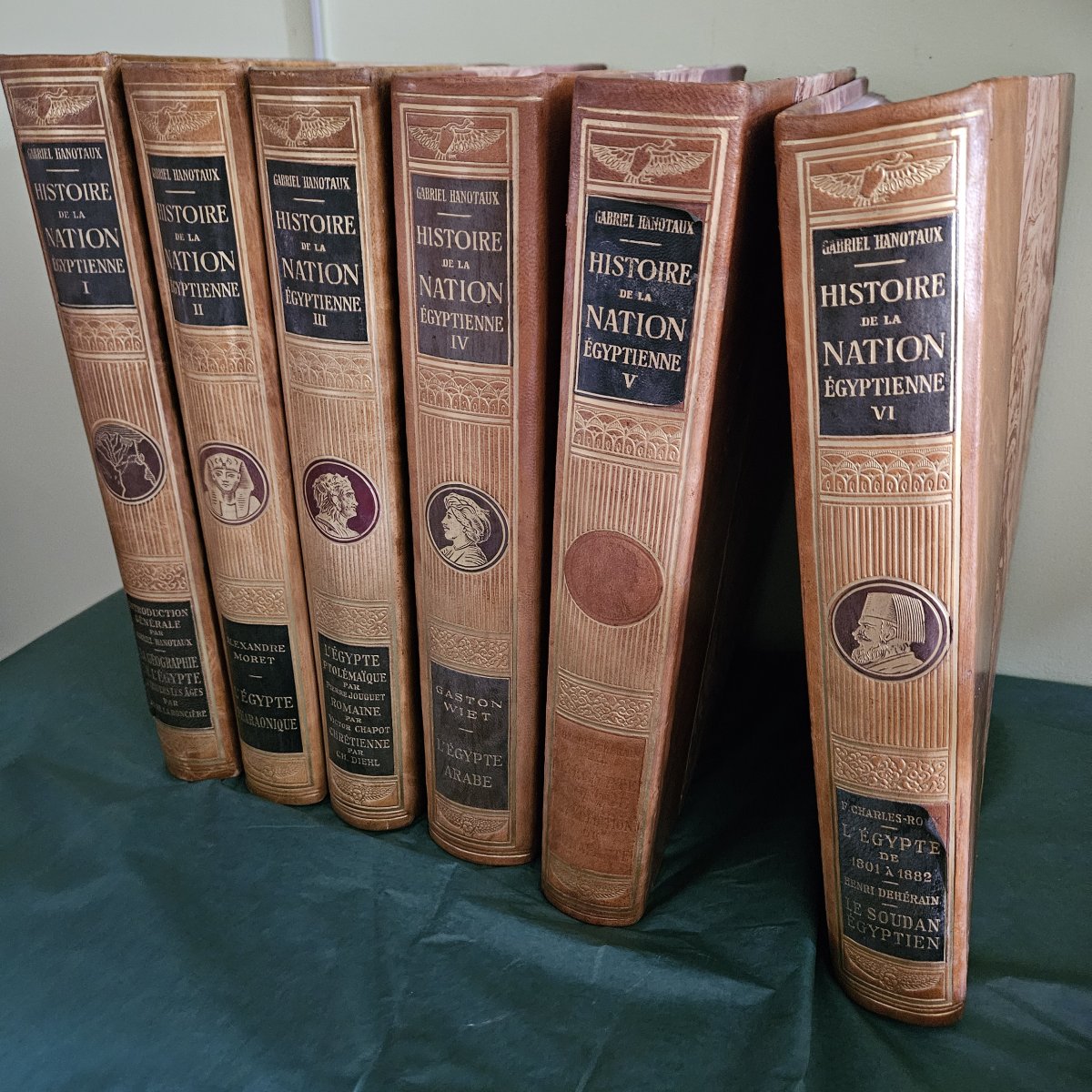 History Of The Egyptian Nation In 6 Volumes By Gabriel Hanotaux - 1926 - 