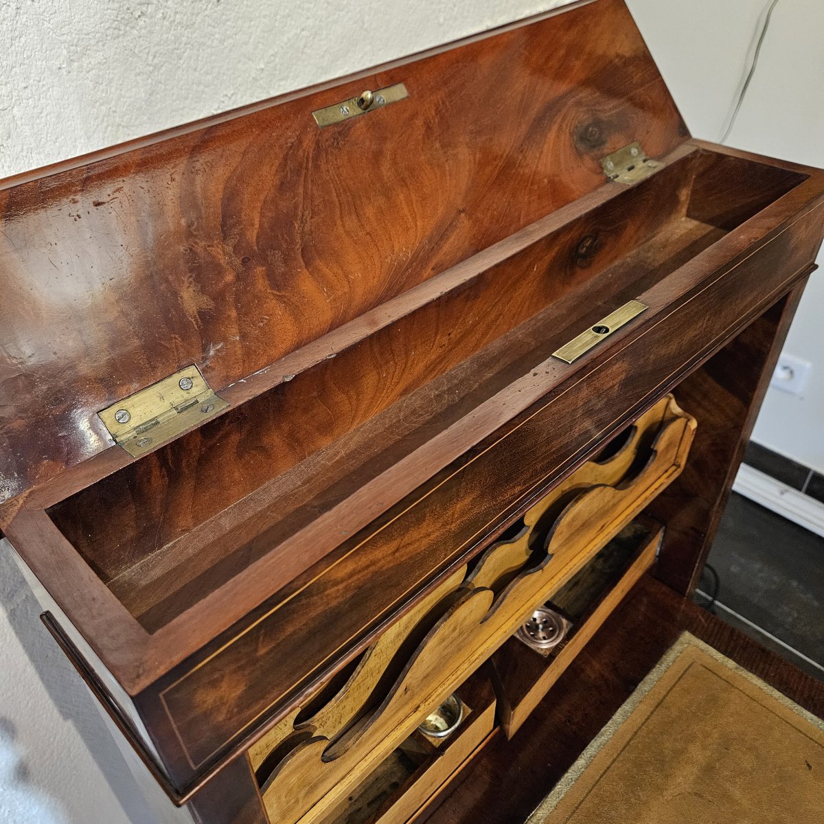 Secretary  -  Love Note  -  Desk  -  19th Century  --photo-3