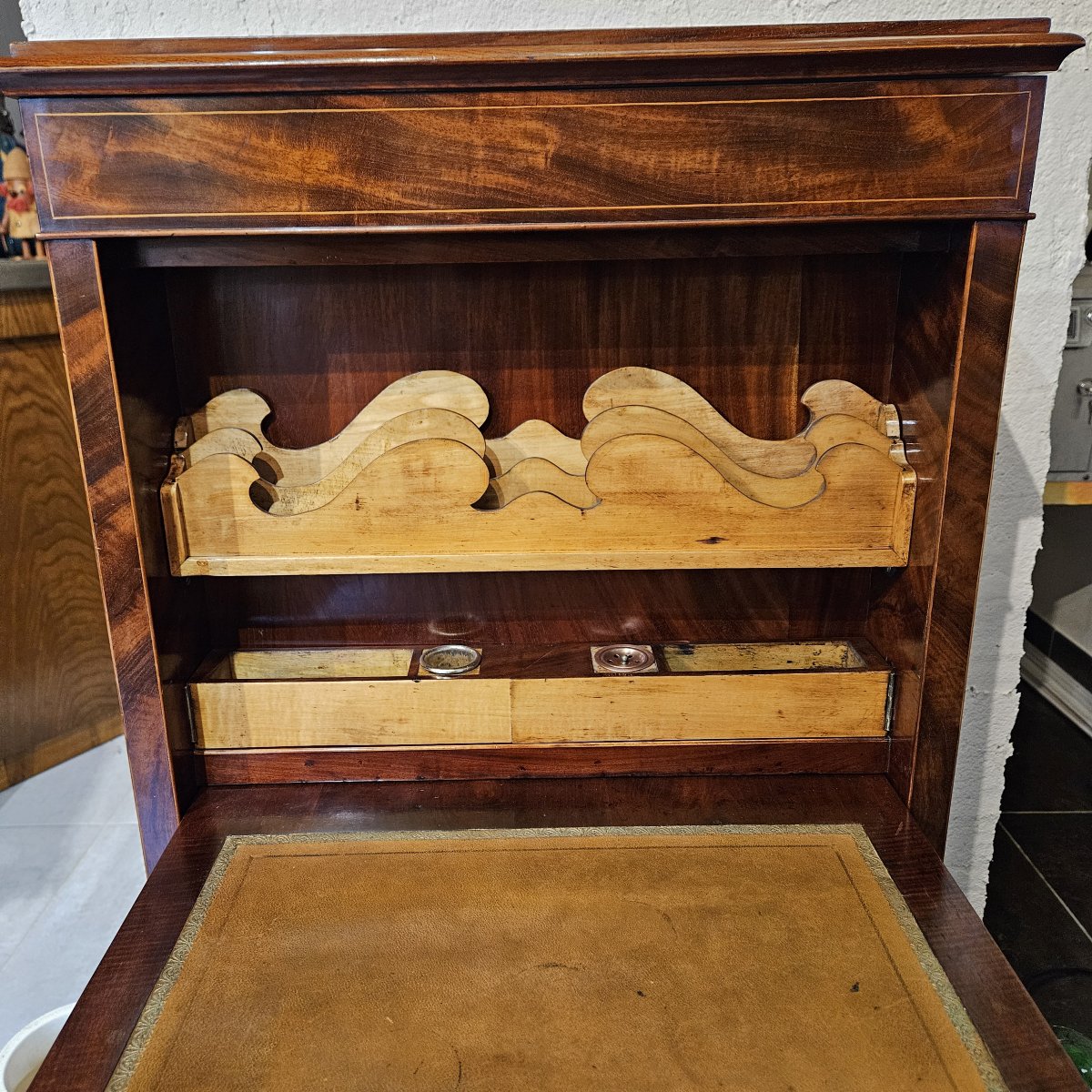 Secretary  -  Love Note  -  Desk  -  19th Century  --photo-3