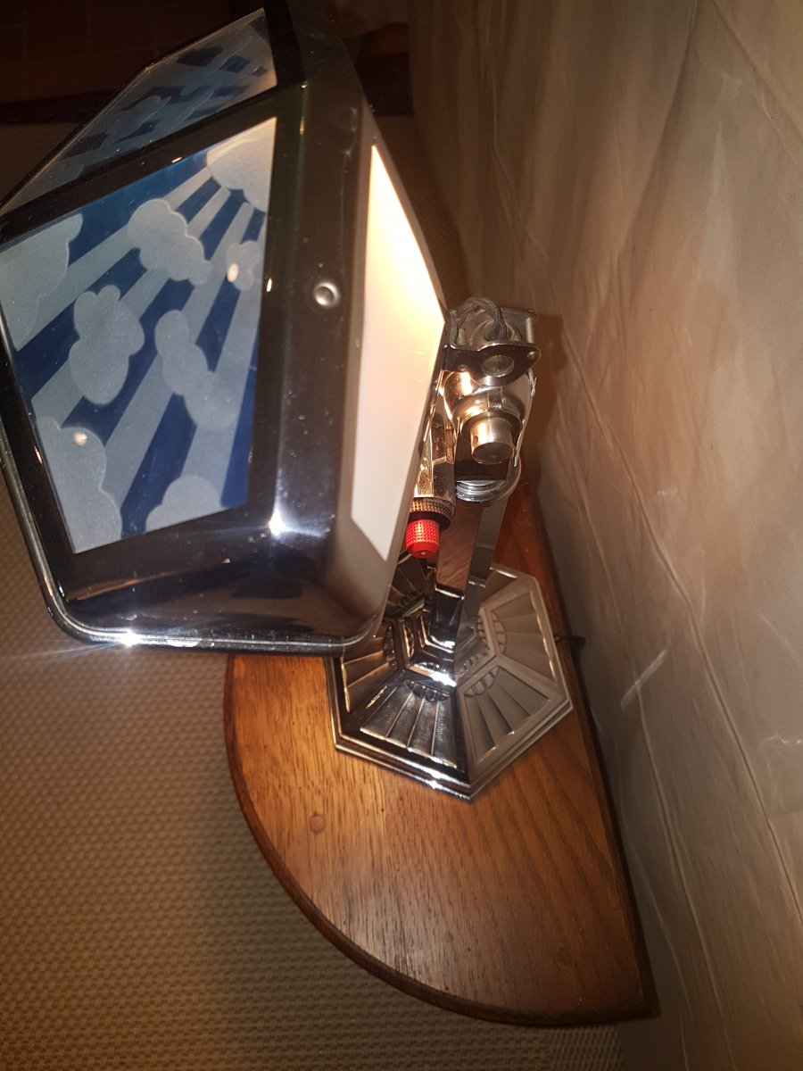 Lampe Pirouett  1930 Avec Dateur-photo-3