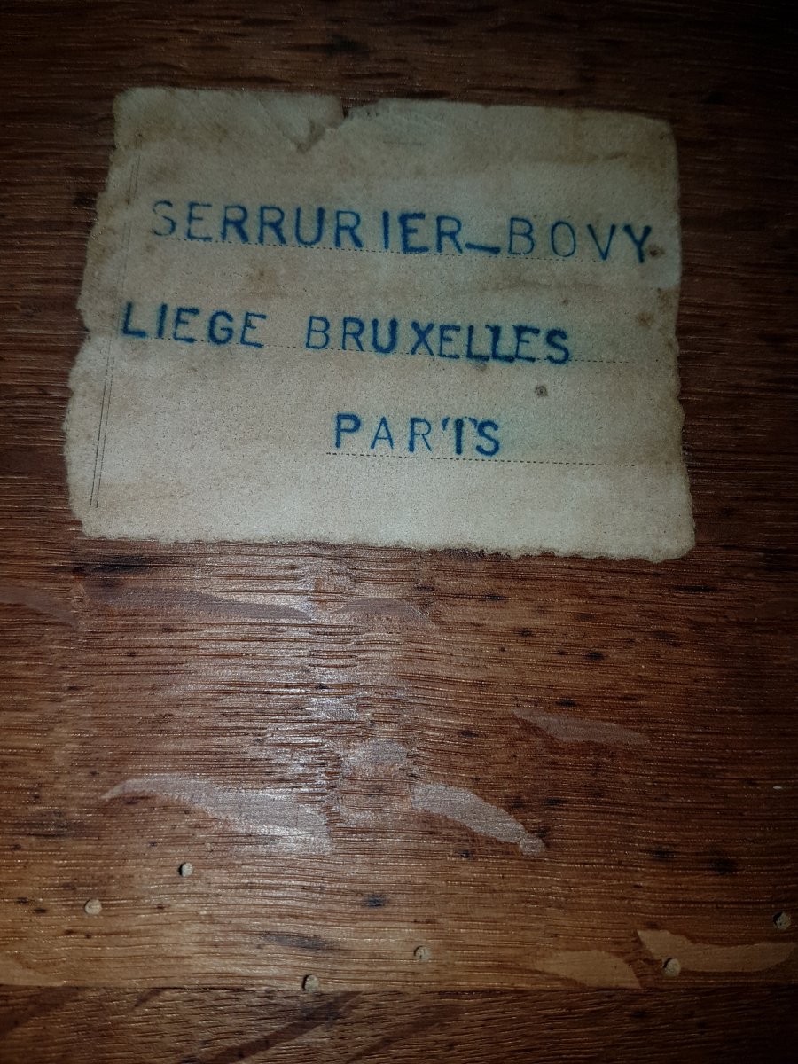 Bureau Cylinder Of Gustave Serrurier-bovy-photo-3