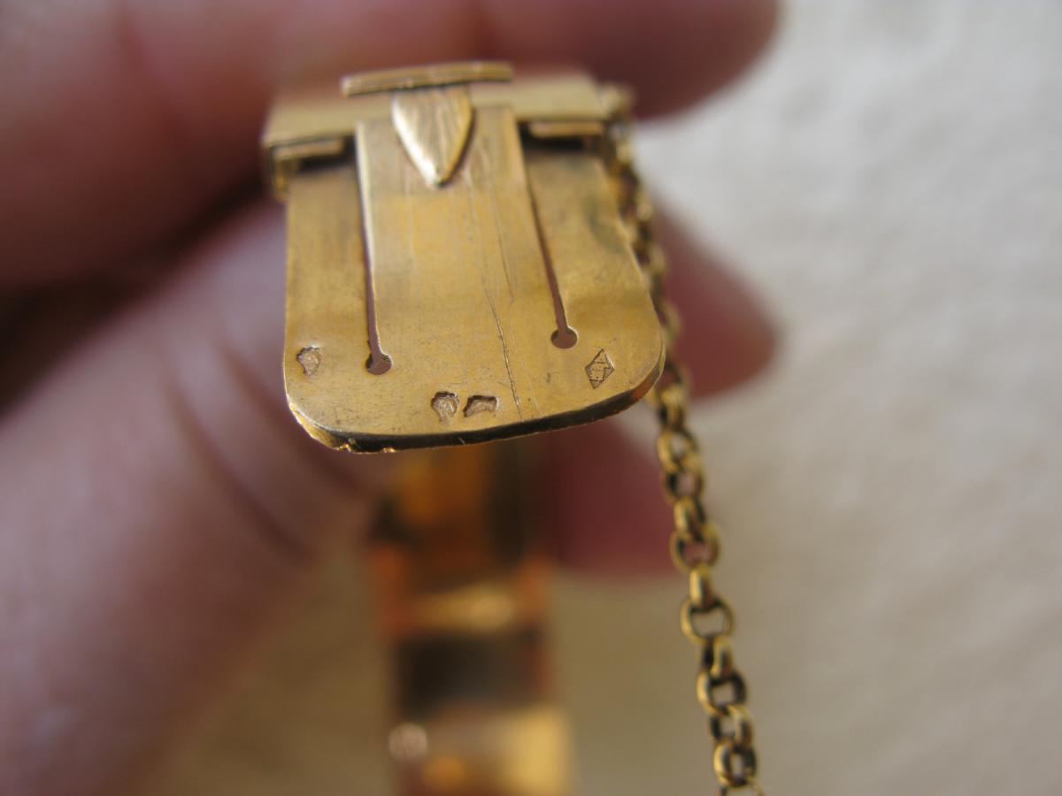 Parure de bijoux OR 18 K- Camée-3 pièces: bracelet-pendentif-bague Napoléon III-photo-2