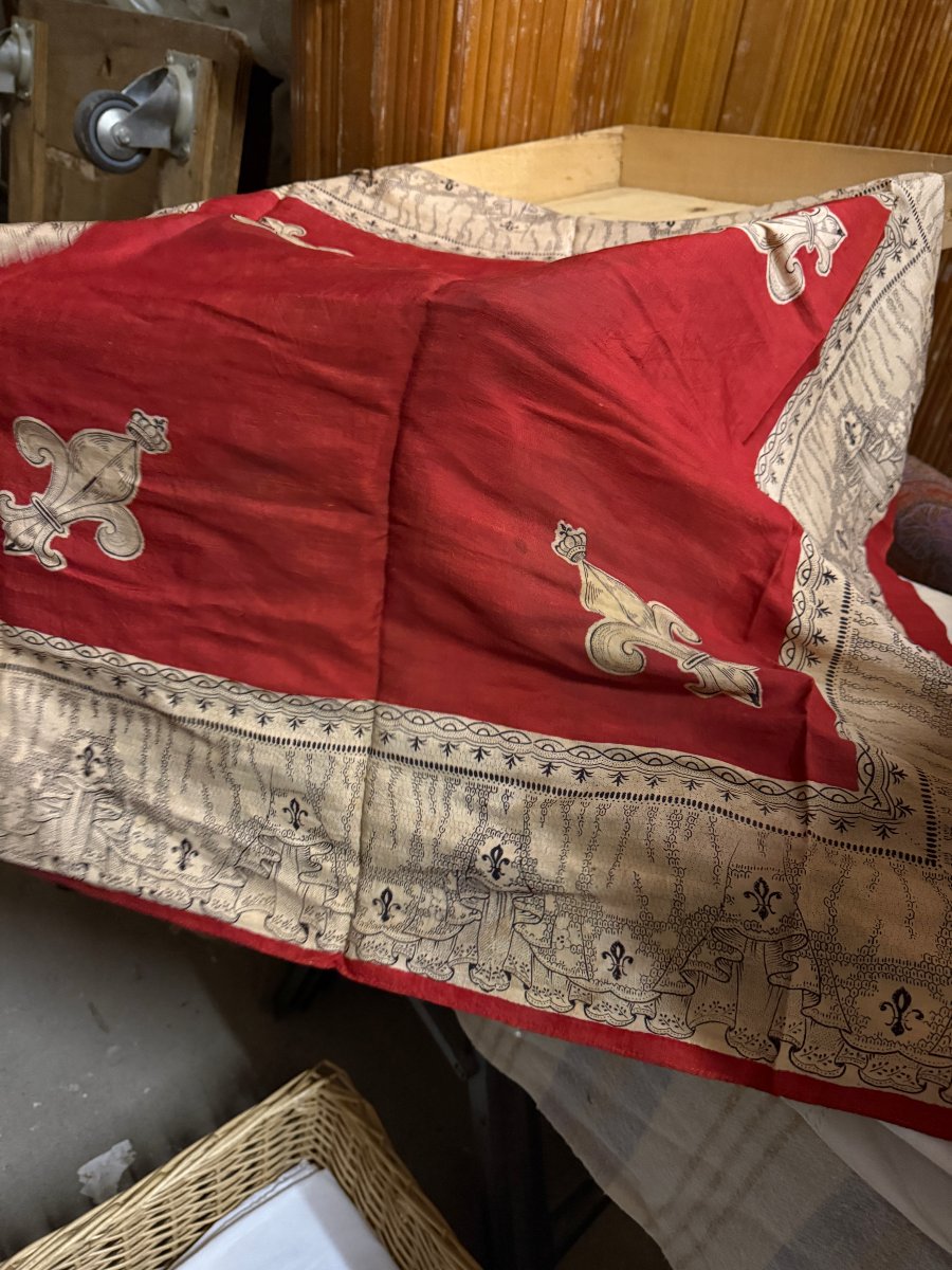 Lot Of Fabrics - 19th Century Clothes And Linens-photo-3
