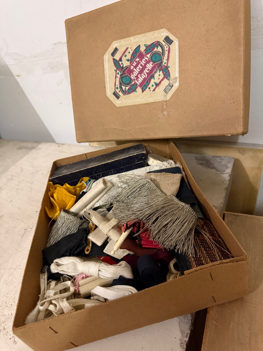Lot Of Fabrics - 19th Century Clothes And Linens-photo-7