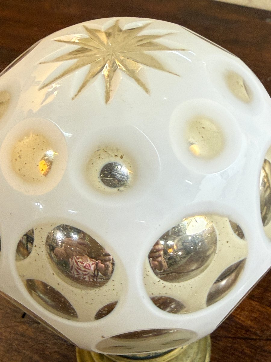 Baccarat cristal - Boule de rampe d'escalier - grand modèle -photo-2