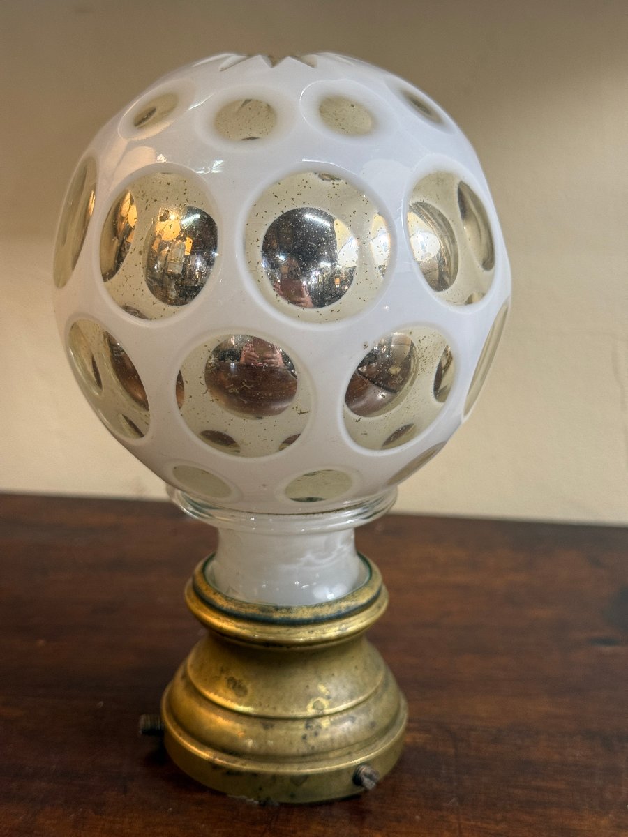 Baccarat cristal - Boule de rampe d'escalier - grand modèle 