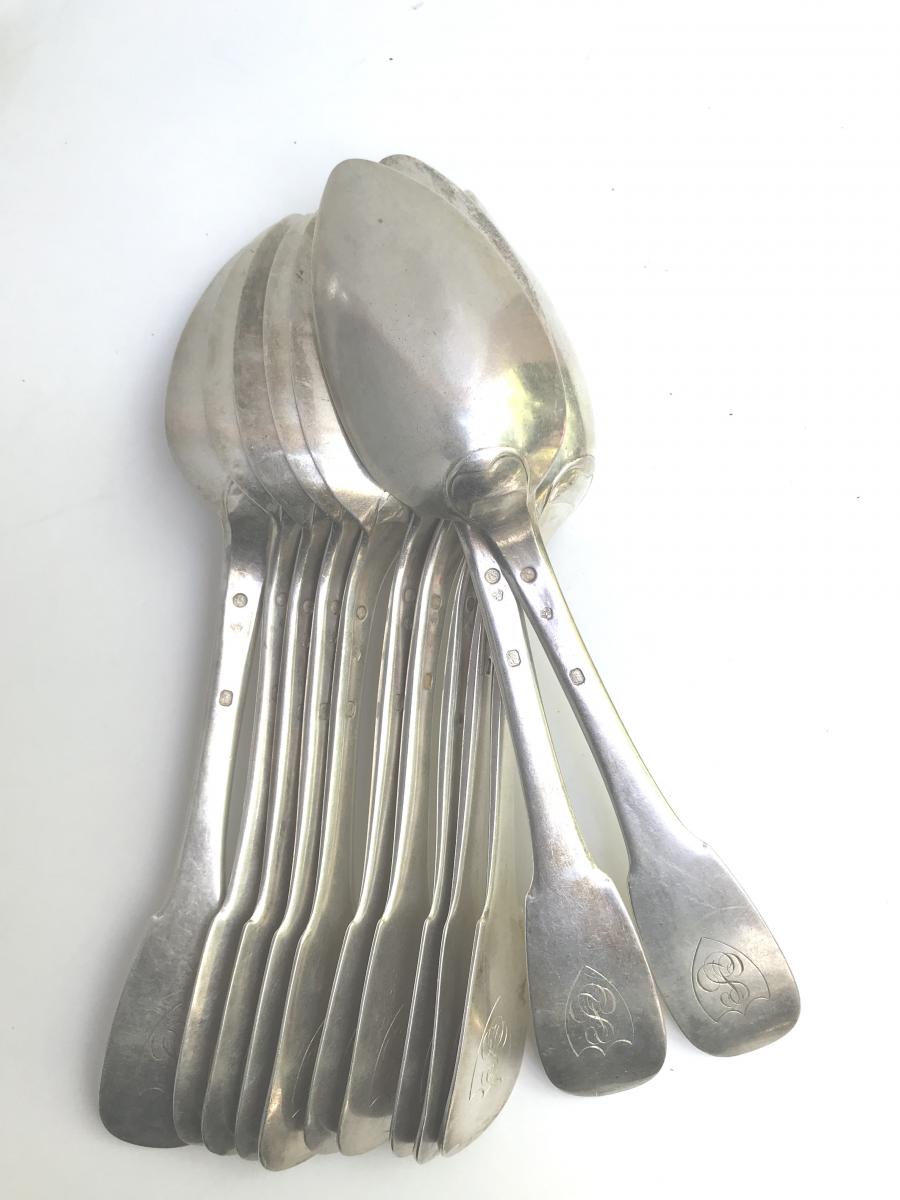 Silverware 36 Pieces Sterling Silver Punch Old Man Model Uniplat-photo-4