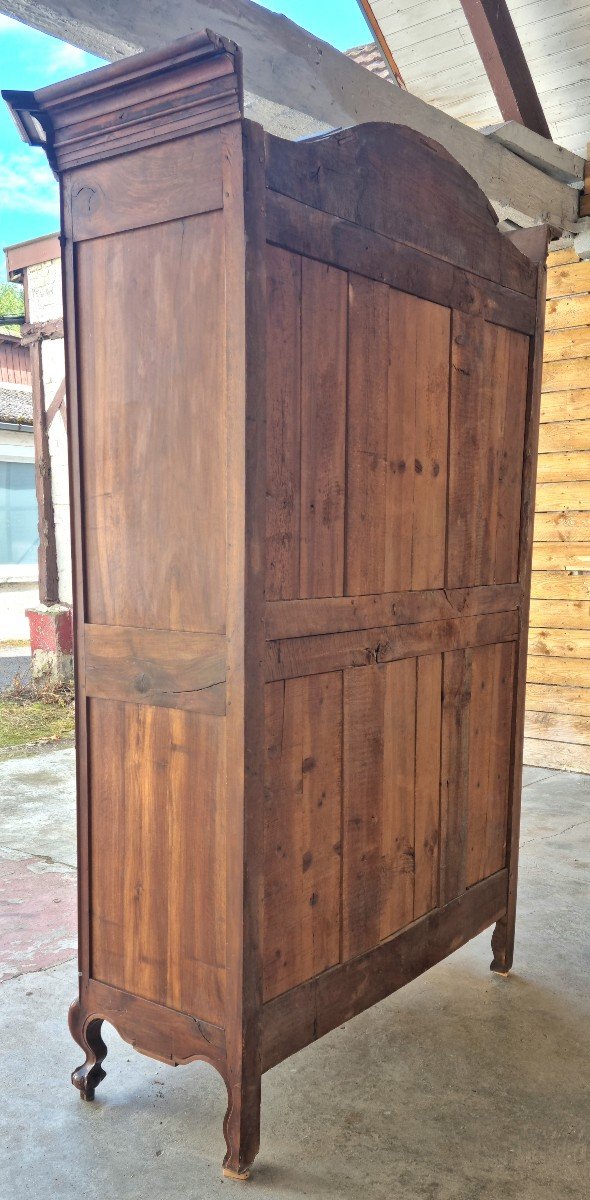 Provençal Walnut Wardrobe, Louis XV Period, 18th -photo-7